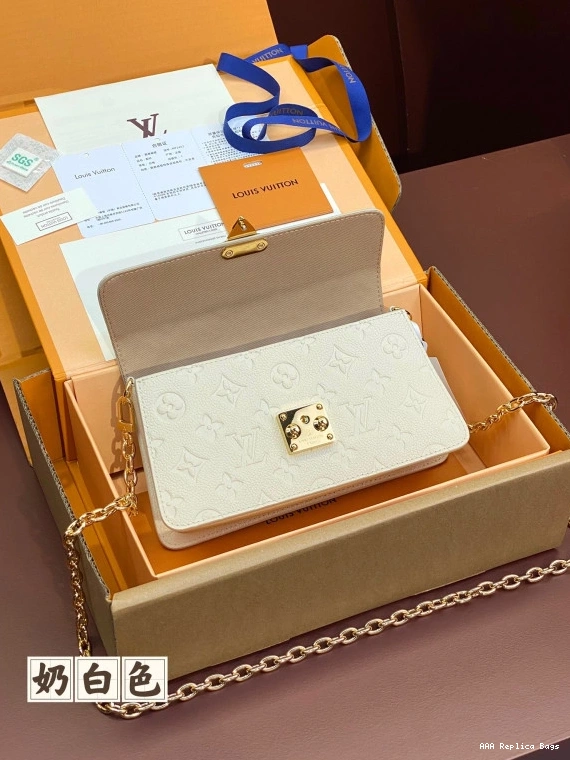 Aaa replica ru Chain LOUIS VUITTON Wallet Métis On 0708